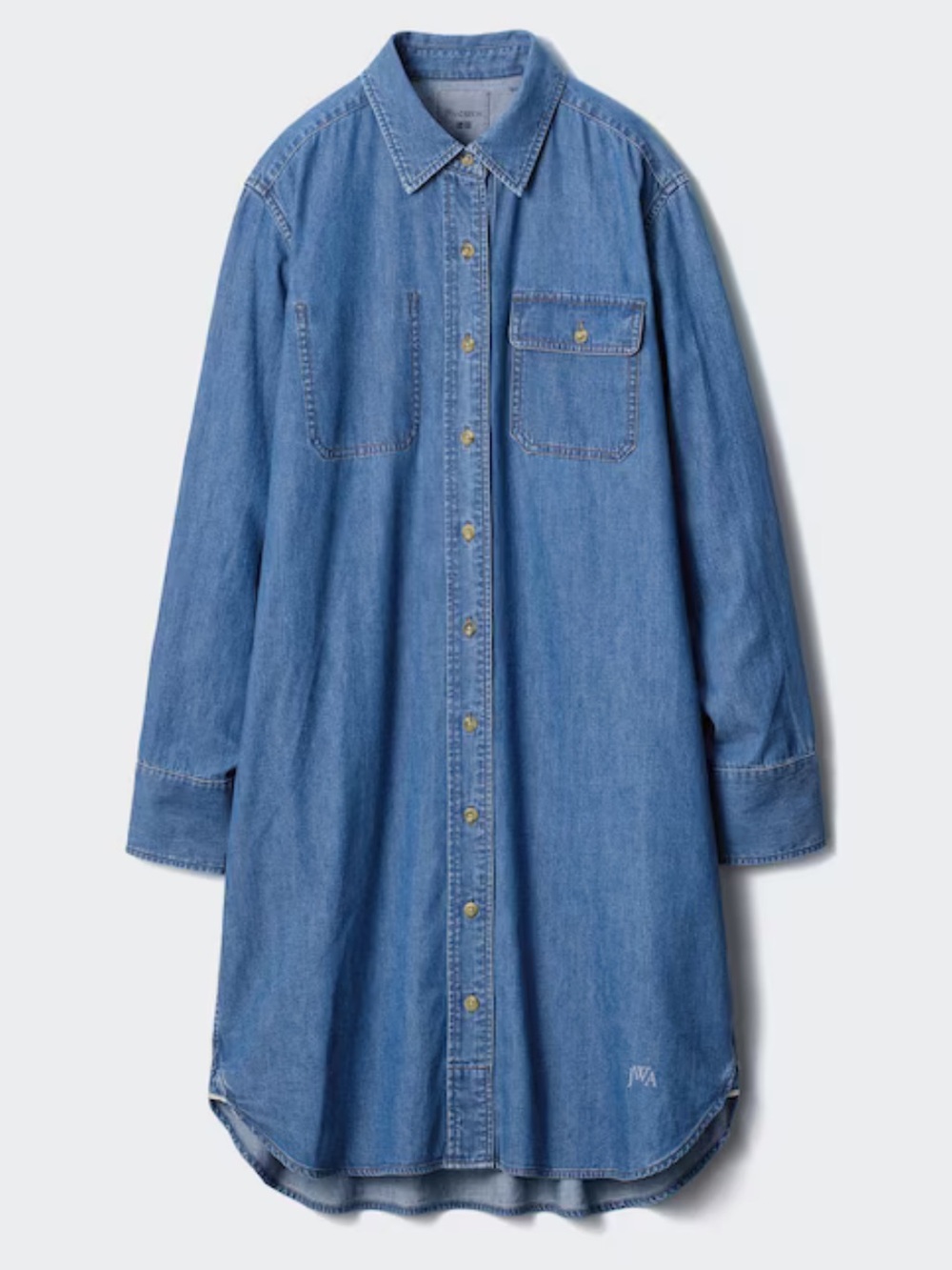 JW Anderson x Uniqlo Button Down Denim Shirt Dress